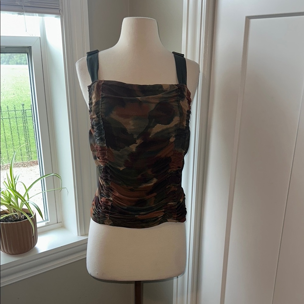 Gilded Intent Camouflage Tank Top